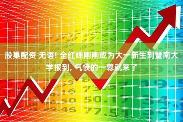 股巢配资 无语! 全红婵刚刚成为大一新生到暨南大学报到, 气愤的一幕就来了